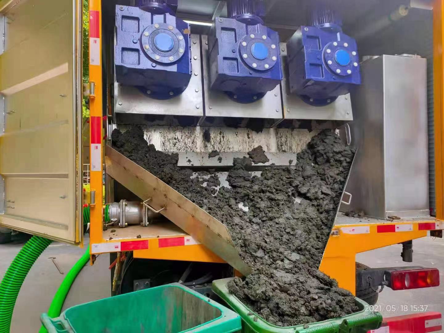 丹东化粪池清掏城市维护站-泥浆净化干湿分离处理